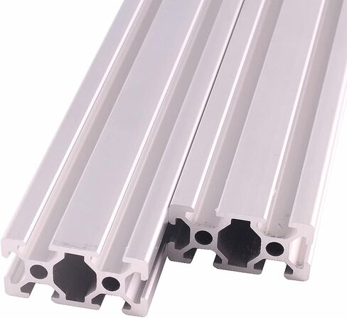 CHUANGNENG 2PCS 1000mm 2040 Aluminum Extrusion Profile European Standard T Type Anodized Linear Rail for 3D Printer and CNC DIY Laser Engraving Machine, Length 1000mm (39.37inch) in Saudi Arabia