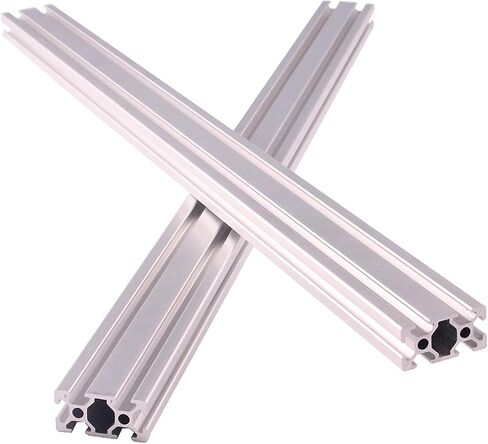 CHUANGNENG 2PCS 1000mm 2040 Aluminum Extrusion Profile European Standard T Type Anodized Linear Rail for 3D Printer and CNC DIY Laser Engraving Machine, Length 1000mm (39.37inch) in Saudi Arabia
