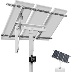 ECO-WORTHY Solar Panel Dual Axis Tracking System (Increase 40% Power) with Tracker Controller, Complete Solar Tracker Kit, Ideal for Different Solar Panels, for Yard/Farm/Field in Kuwait