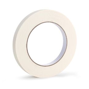 شريط فني لورق الألوان المائية - عبوة واحدة من شريط فني أبيض متوسط ​​الالتصاق، شريط لاصق مناسب للرسم بالألوان المائية، والصياغة، والإبداع الفني، والتركيب، بعرض 0.5 بوصة وطول 165 قدم (0.5 بوصة) in Kuwait