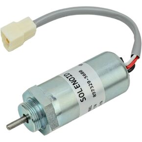 Fuel Shut Off Solenoid Valve Engine Stop Solenoid 897329-5680 12V Replacement for 3LD1 3LD2 4LE1 Engine(24V) in Kuwait