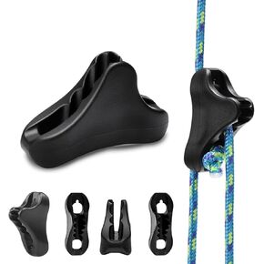 12 حزمة من شد الحبل الخفيف للغاية، حبل ضبط شد الحبل، حبل مشدود للخيام والأقمشة، معدات الظهر خفيفة الوزن باراكورد in Kuwait