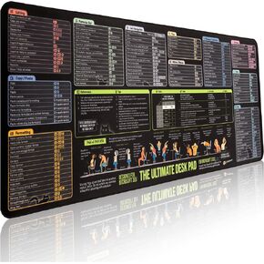 The Ultimate Desk Pad for Microsoft Excel– XXL Mousepad with Excel & Windows 11 Shortcuts | Excel Cheat Sheet Desk Pad for All Skill Levels | for Microsoft 365 for PC in Saudi Arabia