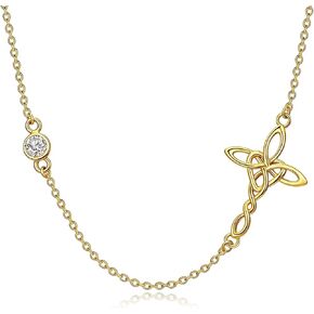 14K Gold Dainty Cross Necklace for Women Christian Cross Pendant Necklaces Jewelry Valentines Day Gifts for Wife Girlfriend Her in Saudi Arabia