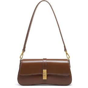 حقائب كتف Zecmos للنساء من الجلد حقيبة كروس للنساء بمقبض صغير وحقيبة يد من الجلد الطبيعي in Kuwait