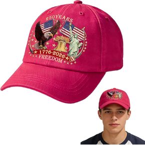 MOSADO 250 Anniversary USA Hat, American 1776-2026 Patriotic Celebration Cap for Men Women in Kuwait