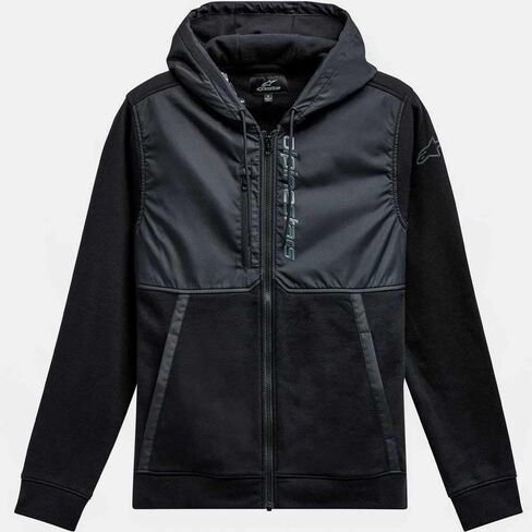 Alpinestars 1213-51000-1010-M: سترة بغطاء للرأس أسود/أسود Md in Saudi Arabia