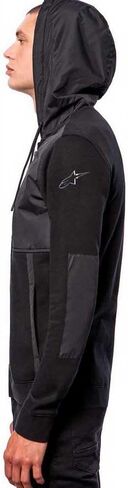 Alpinestars 1213-51000-1010-M: سترة بغطاء للرأس أسود/أسود Md in Saudi Arabia