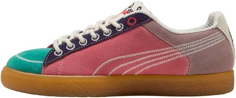 PUMA Mens Clyde Vegas Collection 2 Lace Up Sneakers Shoes Casual - Red in Saudi Arabia