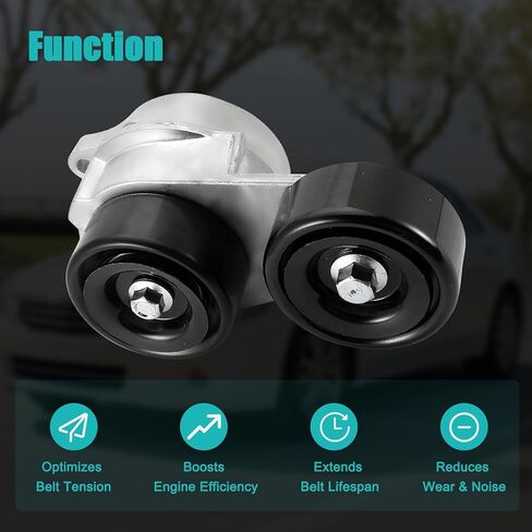 31170RCAA01 مجموعة شداد الحزام مع بكرة لـ Acura MDX 2003-2013، RL 2005-2012، TL 2004-2008، ZDX 2010-2013، لـ Honda Accord 2003-2012، Odyssey 2005-2017، Ridgeline 2006-2014، كروس تور بايلوت in Saudi Arabia