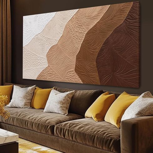 SOUGUAN الحديثة جدار الفن مجردة جدار ديكور لوحات فنية محايدة 24 "x 48" قماش اللوحة لغرفة الطعام منطقة ملصق لغرفة النوم in Saudi Arabia