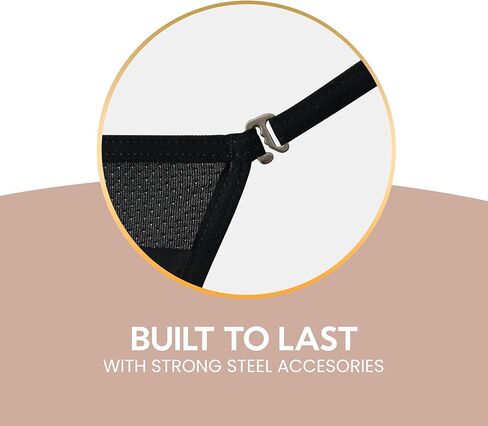 المرأة مايكرو ثونغ الفراشة سلسلة الظهر قابل للتعديل الجانبين X113 الأسود in Kuwait