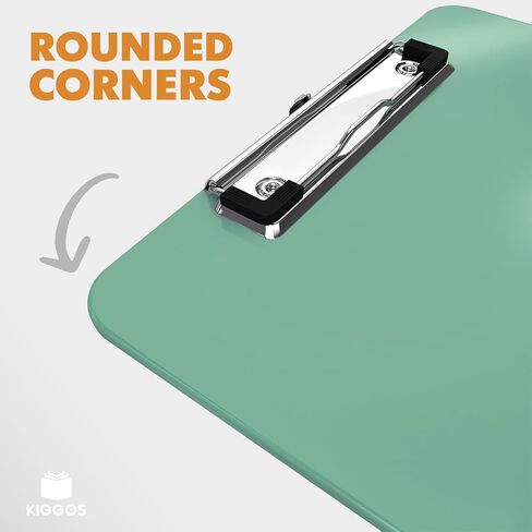 25-Pack Boho Color Clipboards Bulk Low Profile Lightweight & Durable Plastic Clipboard Set Holds 100 Sheets Classroom Office Teachers Students Kids & Home Organization Clip Boards in Kuwait