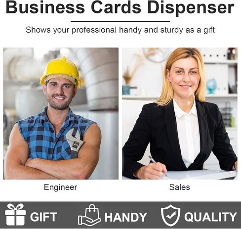 2 Pack Business Card Holder ,Stainless Steel Slide Out Thumb Drive Card Case for Men and Women,Portable Credit ID Name Card Wallet Black and Gray in Saudi Arabia