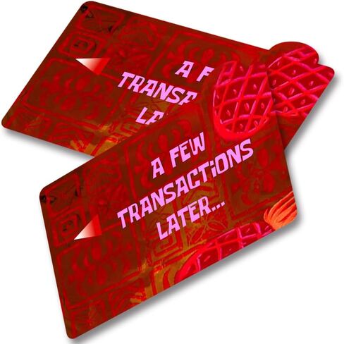 Thaph-Ky قطعتان من المعاملات القليلة لاحقًا لبطاقة الائتمان المضحكة لبطاقة الخصم البنكية | مفتاح الحماية وإضفاء الطابع الشخصي، بطاقة البنك - ملصق غطاء جلدي لبطاقة الائتمان مقاوم للماء ولا يحتوي على فقاعات، نحيف ومضاد للتجاعيد in Kuwait