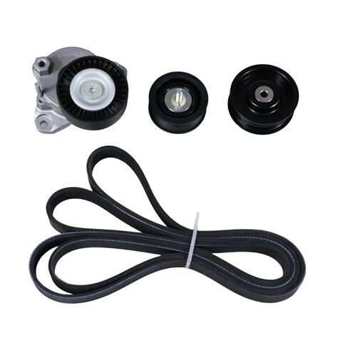 Belt Tensioner with Idler Pulleys & Belt Replacement for 2006-2011 Mercedes Benz C230 C280 C300 C350 CLK350 E350 GL450 ML350 ML550 S550 SLK350 Replace # 2722000270 6pk2404 in Kuwait