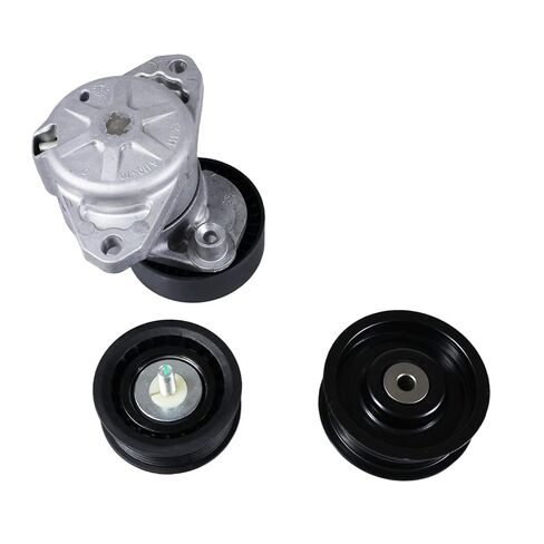 Belt Tensioner with Idler Pulleys & Belt Replacement for 2006-2011 Mercedes Benz C230 C280 C300 C350 CLK350 E350 GL450 ML350 ML550 S550 SLK350 Replace # 2722000270 6pk2404 in Kuwait