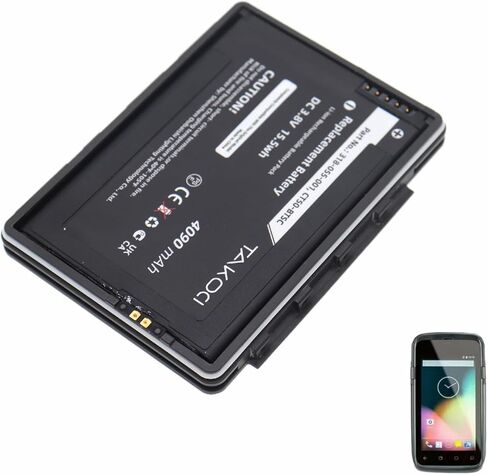 بطارية بديلة لـ 318-055-001 CT50-BTSC لبطاريات دولفين CT50 CT51 CT60 CT65 4090mAh in Saudi Arabia