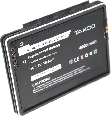 بطارية بديلة لـ 318-055-001 CT50-BTSC لبطاريات دولفين CT50 CT51 CT60 CT65 4090mAh in Saudi Arabia