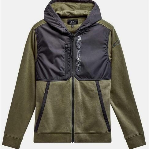 Alpinestars 1213-51000-6910-XL: Aligned Hoodie Military/Black Xl in Saudi Arabia