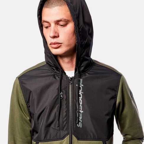 Alpinestars 1213-51000-6910-XL: Aligned Hoodie Military/Black Xl in Saudi Arabia