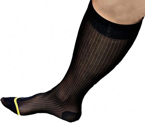 Goobester Men's Thin Formal Business Sheer Dress Sock Casual Suit Socks For Male in Saudi Arabia