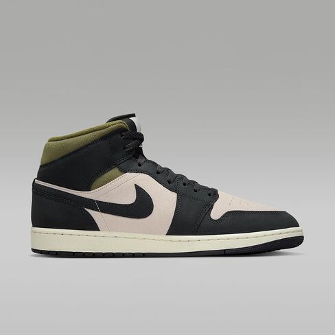 Air Jordan 1 Mid SE Off Noir Medium Olive in Saudi Arabia