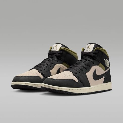 Air Jordan 1 Mid SE Off Noir Medium Olive in Saudi Arabia