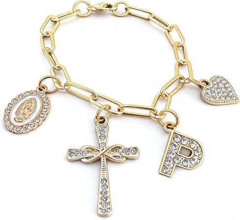 Cross Steering Wheel Charm for Women Men, Cherry Strawberry Ace Card Car Decor, Valentine's Day Gift for Girlfriend Wife, Catholic Car Rosary for Daughter Mom, New Car Gift, Christian Mirror Decor in Saudi Arabia