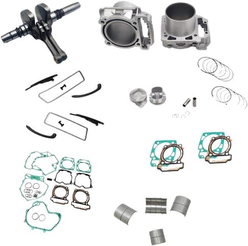 Cylinder Kit with Crankshaft Assembly Plain Bearings and Gasket Set Compatible with Models 800 420219665 420219745 420219746 in Saudi Arabia