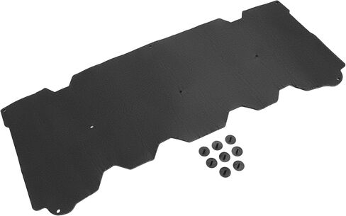 عزل تحت غطاء المحرك متوافق مع 2007-2013 GMC Sierra 1500&3500 HD Pickup Trucks PET Plastic Black in Saudi Arabia