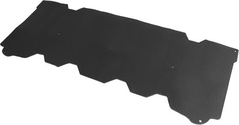 عزل تحت غطاء المحرك متوافق مع 2007-2013 GMC Sierra 1500&3500 HD Pickup Trucks PET Plastic Black in Saudi Arabia