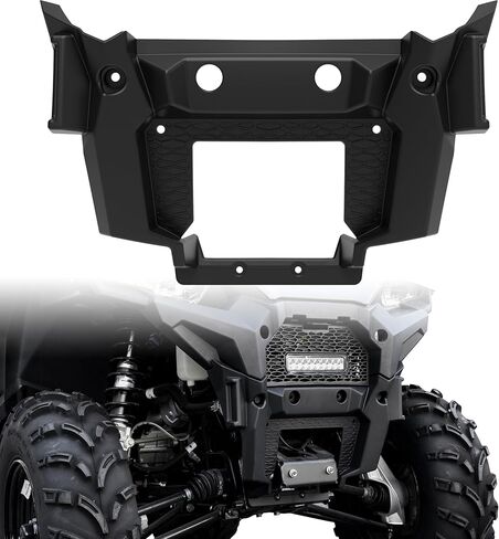 Front Lower Fascia Panel for Polaris Sportsman 450 570 2021-2026 Accessories, Black Front Lower Bumper Cover for Polaris Sportsman 450 570 Touring 2021+, Replace OEM# 5456797-070 in Saudi Arabia