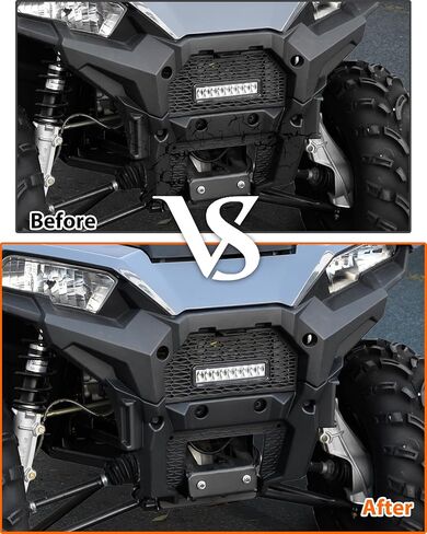 Front Lower Fascia Panel for Polaris Sportsman 450 570 2021-2026 Accessories, Black Front Lower Bumper Cover for Polaris Sportsman 450 570 Touring 2021+, Replace OEM# 5456797-070 in Saudi Arabia