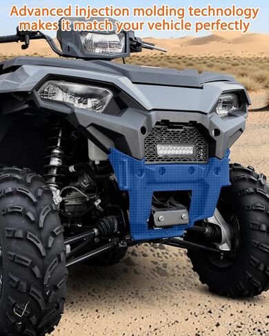 Front Lower Fascia Panel for Polaris Sportsman 450 570 2021-2026 Accessories, Black Front Lower Bumper Cover for Polaris Sportsman 450 570 Touring 2021+, Replace OEM# 5456797-070 in Saudi Arabia