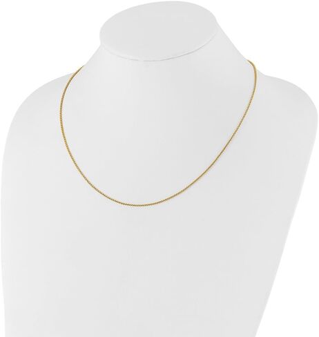 FJC Finejewelers 14 kt Yellow Gold Adjustable Round Box Chain 22 Inches x 1.35 mm in Saudi Arabia