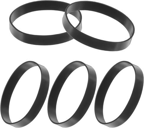 100 PCS Silicone Flat Rubber Bands 1 inch/25mm Silicone Cable Ties Small Elastic Bands Heavy Duty Rubber Band Black Thick Reusable Rubbers Rings Strong Rubberbands for School Home Office Elasticity in Saudi Arabia