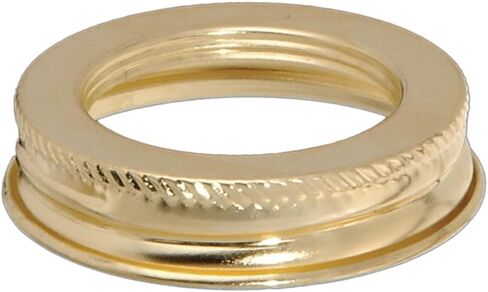 B&P Lamp® Screw On #2 Collar, Brass Plated in Saudi Arabia