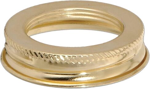 B&P Lamp® Screw On #2 Collar, Brass Plated in Saudi Arabia