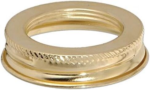 B&P Lamp® Screw On #2 Collar, Brass Plated in Saudi Arabia