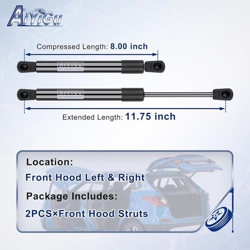 6847 Front Hood Struts Shocks Lift Supports Gas Springs Compatible with 2014 2015 2016 2017 2018 2019 2020 Infiniti QX60, 2013 2014 Infiniti JX35, Pack of 2 PCS Replaces SG425026 654703JA0A in Saudi Arabia