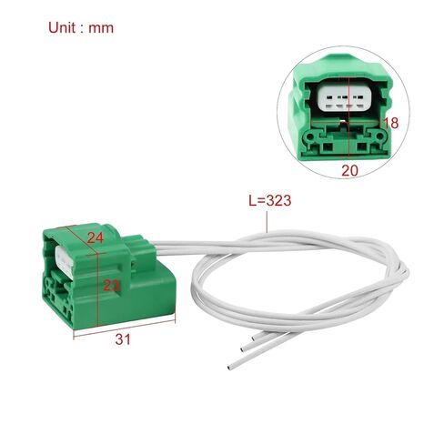 Camshaft Position Sensor 23731-6J90B Connector Pigtail Harness 1Pcs in Saudi Arabia