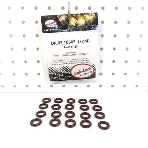 20 قطعة OR.03.10605 FKM Viton مجموعة حلقات مانعة للتسرب من نظام السحب 11611735859 20562274 7420562274 لسيارات BMW لفولفو لرينو للشاحنات in Saudi Arabia