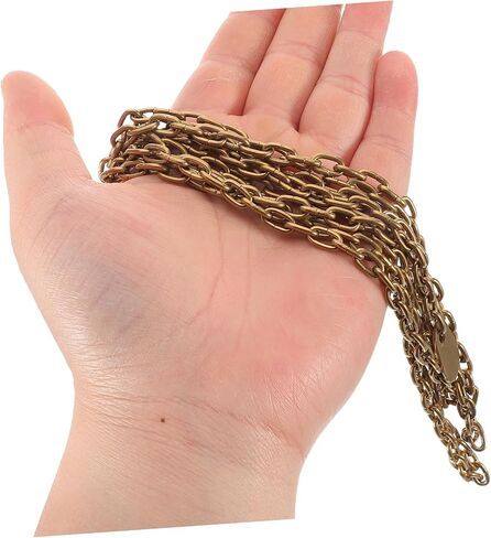 Cabilock Heavy Duty Steel Floor Clock Chain Replacement for Large Mechanical Clocks Winding Chain Enhancing Stability and Accuracy for Home Decor and Repair in Saudi Arabia