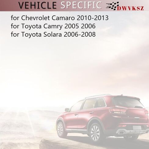 1x خرطوم سخان HVAC يستبدل # 4F0121107C، 64995 لخزان الحشو إلى المبرد لسيارة شيفروليه كامارو 3.6L 2010 2011 2012 2013، لتويوتا سولارا 3.3L 2006 2007 2008 in Saudi Arabia