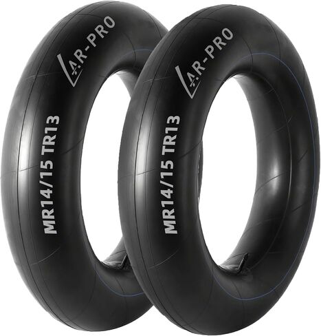 أنابيب داخلية للإطارات AR-PRO MR14/15 شديدة التحمل مع سيقان صمام مستقيمة TR13 تناسب R14" R15" - مصنوعة من مطاط البوتيل المتين (عبوة واحدة) in Saudi Arabia