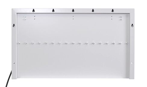 LUXOR LLTMW16-G Wall/Desk Charging Box 16 Tablets, Gray in Saudi Arabia