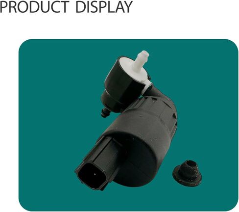 Black Windshield Washer Pump with Grommet Fit for Cadillac Srx 2010 2011 2012 2013 2014 2015 25979368 Car Front Water Washer Fluid Pump in Kuwait