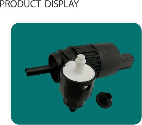 Black Windshield Washer Pump with Grommet Fit for Cadillac Srx 2010 2011 2012 2013 2014 2015 25979368 Car Front Water Washer Fluid Pump in Kuwait