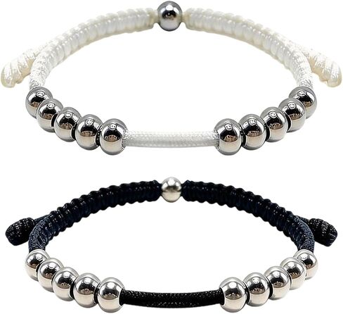 قطعتان من عداد ضربات الجولف، أساور عداد نقاط الجولف للنساء، أساور جولف قابلة للتغيير باللونين الأبيض والأسود للنساء، متتبع ضربات الجولف قابل للتعديل للاعبي الغولف in Kuwait